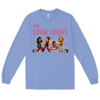Colony Blue growing up   the linda lindas Long Sleeve Tee - linhVisuals