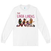 White growing up   the linda lindas Long Sleeve Tee - linhVisuals