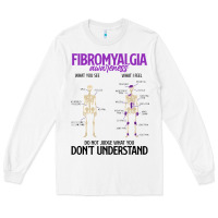 Fibromyalgia Awareness Do Not Judge What You Dont Understand Long Sleeve Tee | Teevron