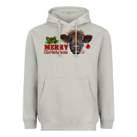 Moon Dust Merry Christmas Calf Heavyweight Hoodie - RanaPortraitStore