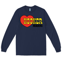 Navy hooker headers Long Sleeve Tee - linhVisuals