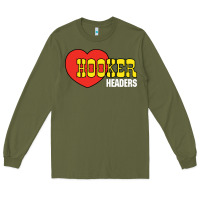 Army Green hooker headers Long Sleeve Tee - linhVisuals