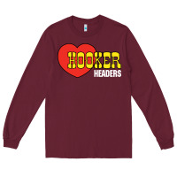 Burgundy hooker headers Long Sleeve Tee - linhVisuals