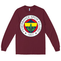 Burgundy fenerbahçe Long Sleeve Tee - linhVisuals