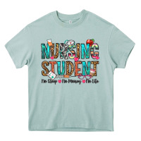 Nursing Student No Sleep No Money No Life Heavy Core Tee | Teevron