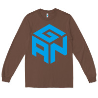 Chestnut gancube Long Sleeve Tee - linhVisuals