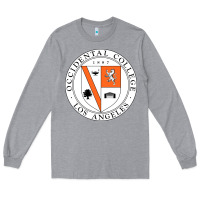 Heather Grey Occidental College Long Sleeve Tee - linhVisuals
