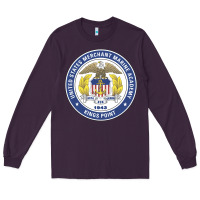 Plum United States Merchant Marine Academy Long Sleeve Tee - linhVisuals