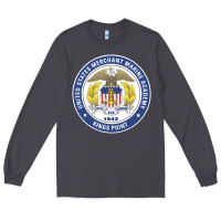 Smoke United States Merchant Marine Academy Long Sleeve Tee - linhVisuals