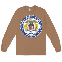 Toasted Coconut United States Merchant Marine Academy Long Sleeve Tee - linhVisuals