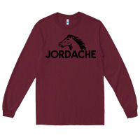 Burgundy jordache Long Sleeve Tee - linhVisuals