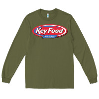 Army Green keyfood fresh Long Sleeve Tee - linhVisuals