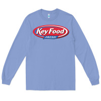 Colony Blue keyfood fresh Long Sleeve Tee - linhVisuals
