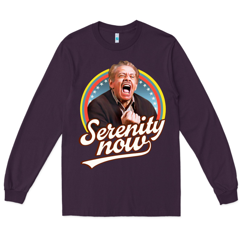 Serenity Later Serenity Now Long Sleeve Tee by linhVisuals | Teevron