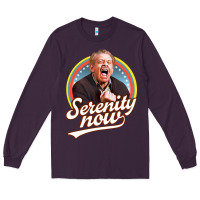 Plum serenity later serenity now Long Sleeve Tee - linhVisuals