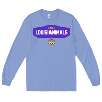 Colony Blue lsu louisianimals Long Sleeve Tee - linhVisuals