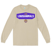 Mushroom lsu louisianimals Long Sleeve Tee - linhVisuals