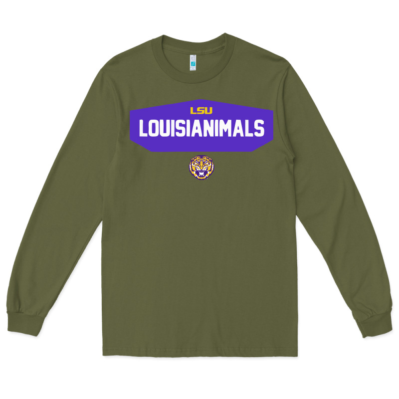 Lsu Louisianimals Long Sleeve Tee by linhVisuals | Teevron