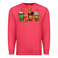 Cardinal christmas cookies coffee Premium Sweatshirt - Jasminsmagicworld