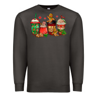 Smoke christmas cookies coffee Premium Sweatshirt - Jasminsmagicworld
