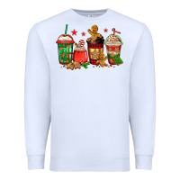 White christmas cookies coffee Premium Sweatshirt - Jasminsmagicworld