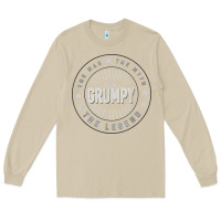 Mushroom graphic 365 grumpy the legend men funny gift Long Sleeve Tee - linhVisuals