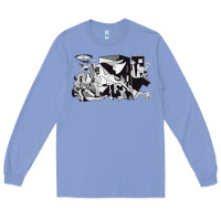 Colony Blue guernica artwork Long Sleeve Tee - linhVisuals