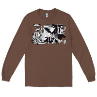 Chestnut guernica artwork Long Sleeve Tee - linhVisuals