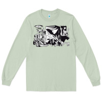 Matcha guernica artwork Long Sleeve Tee - linhVisuals