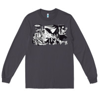 Smoke guernica artwork Long Sleeve Tee - linhVisuals