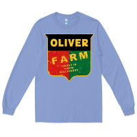 Colony Blue oliver farm Long Sleeve Tee - linhVisuals