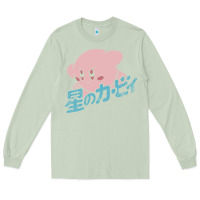 Matcha kirby kanji Long Sleeve Tee - linhVisuals