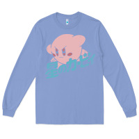 Colony Blue kirby kanji Long Sleeve Tee - linhVisuals