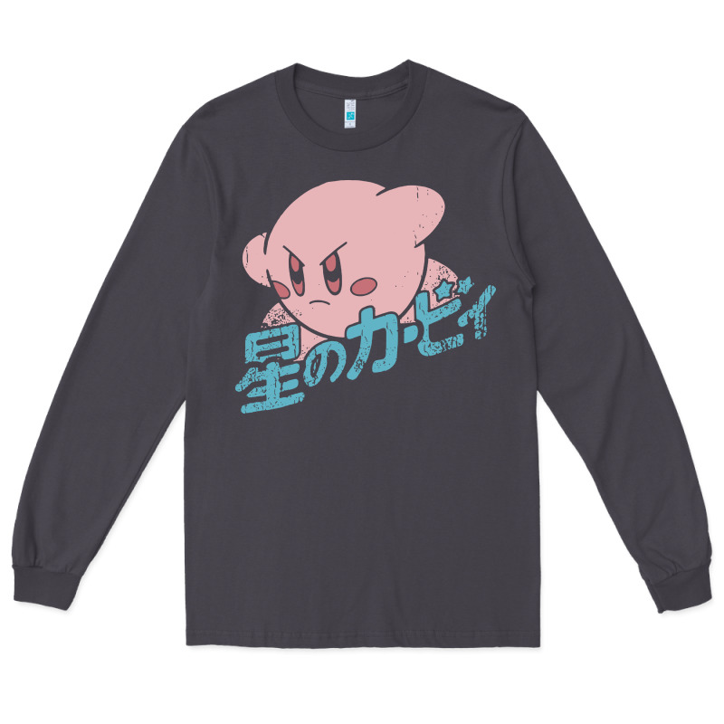 Kirby Kanji Long Sleeve Tee by linhVisuals | Teevron