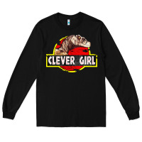 Black clever girl Long Sleeve Tee - linhVisuals