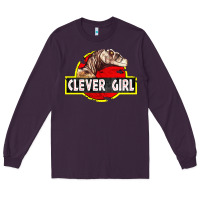 Plum clever girl Long Sleeve Tee - linhVisuals