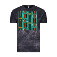 Cloud Black native american aztec seamless pattern 5 Vintage Tee - BundleAndBundleShop