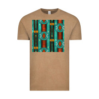 Vintage Coffee native american aztec seamless pattern 5 Vintage Tee - BundleAndBundleShop
