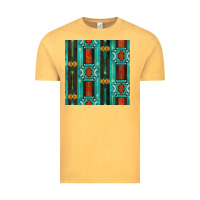 Vintage Mustard native american aztec seamless pattern 5 Vintage Tee - BundleAndBundleShop