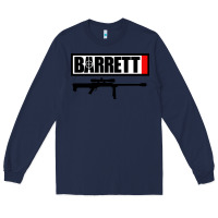 Navy barrett firearm company Long Sleeve Tee - linhVisuals