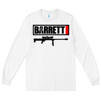 White barrett firearm company Long Sleeve Tee - linhVisuals