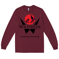 Burgundy wolfsheim german music Long Sleeve Tee - linhVisuals