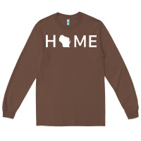 Chestnut home in wisconsin love u.s Long Sleeve Tee - linhVisuals