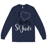 I Love And Heart The Kids Of St Jude Shirt For Runners Long Sleeve Tee | Teevron