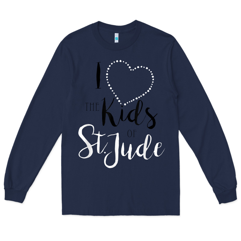 I Love And Heart The Kids Of St Jude Shirt For Runners Long Sleeve Tee by linhVisuals | Teevron