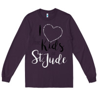 Plum i love and heart the kids of st jude shirt for runners Long Sleeve Tee - linhVisuals
