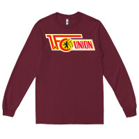 Burgundy the-1.-fc-union-berlin-pen Long Sleeve Tee - linhVisuals