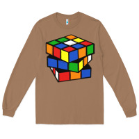 Toasted Coconut rubik cube Long Sleeve Tee - linhVisuals