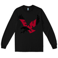 Black eastern washington eagles Long Sleeve Tee - linhVisuals