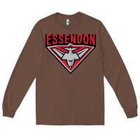 Chestnut essendon fc Long Sleeve Tee - linhVisuals